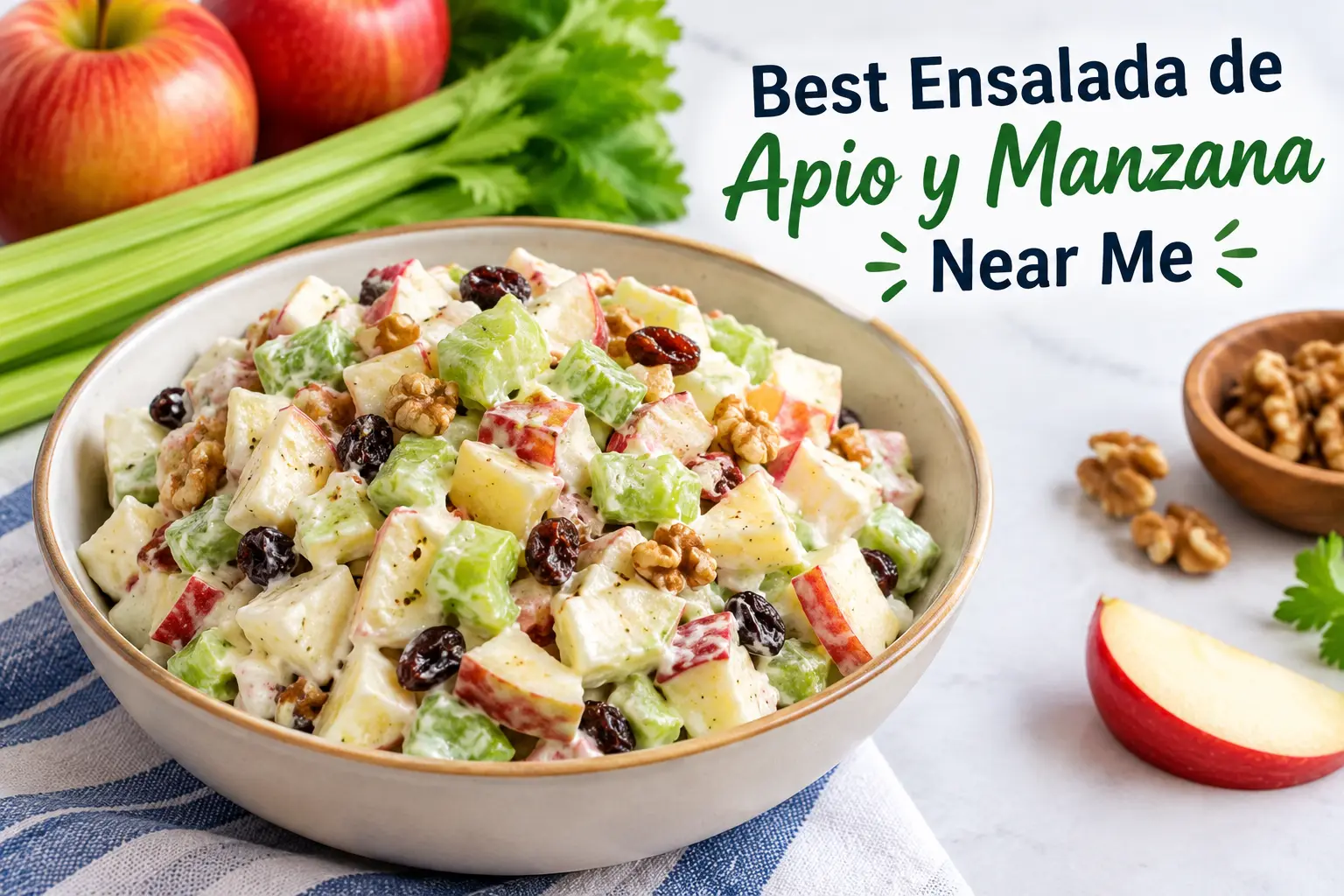 Best Ensalada de Apio y Manzana Near Me