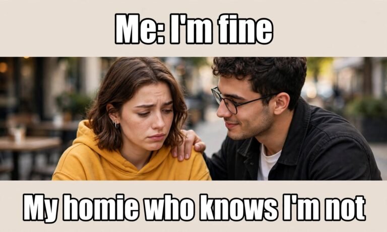 Hand on Shoulder Meme